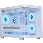 Корпус AeroCool P300C-G-WT-v1 (ACCS-PN02033.21) White без БЖ
