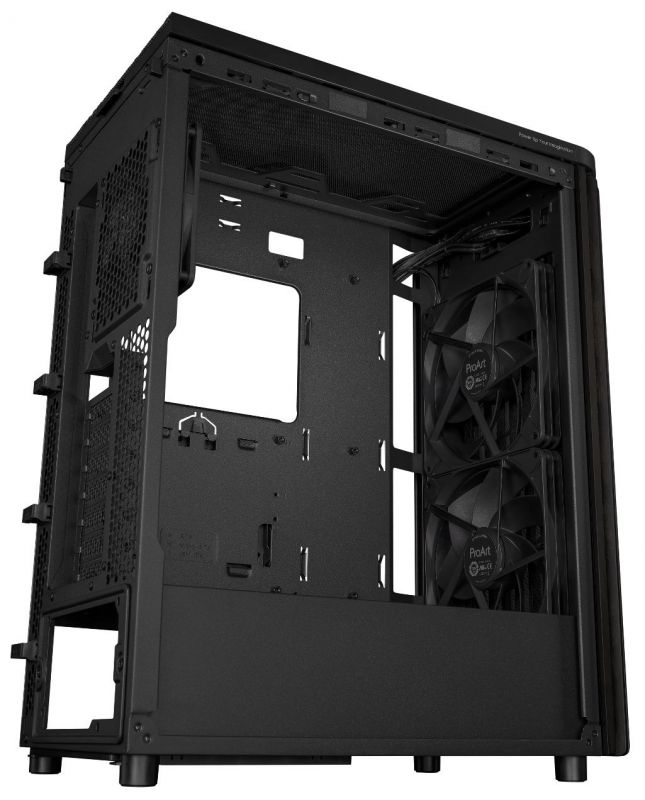 Корпус Asus ProArt PA401 Wood Edition - Tempered Glass без БЖ (90DC00M0-B39000)