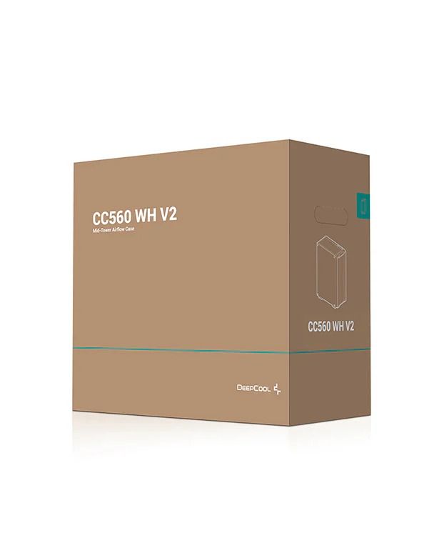 Корпус DeepCool CC560 V2 White (R-CC560-WHGAA4-G-2) без БЖ