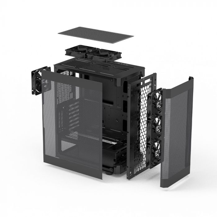Корпус Zalman I4 Black (I4BLACK) без БЖ