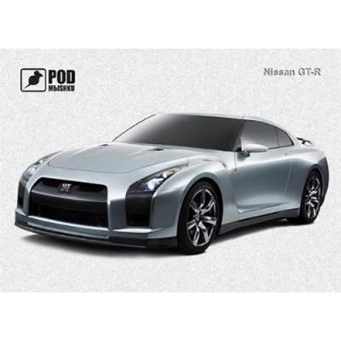 Килимок для миші Podmyshku Nissan GT-R