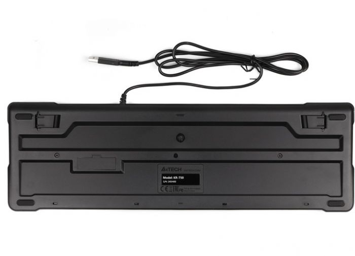 Клавіатура A4Tech KR-750 Ukr Black