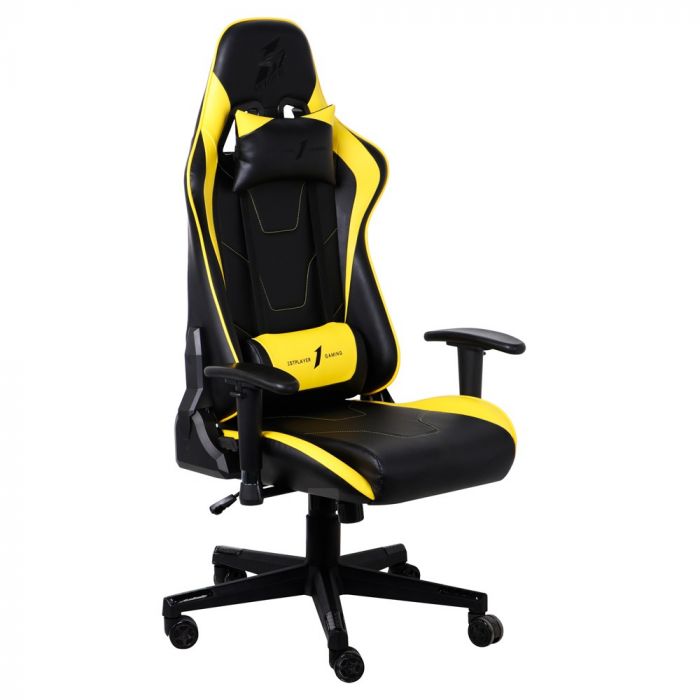 Крісло для геймерів 1stPlayer FK2 Black-Yellow