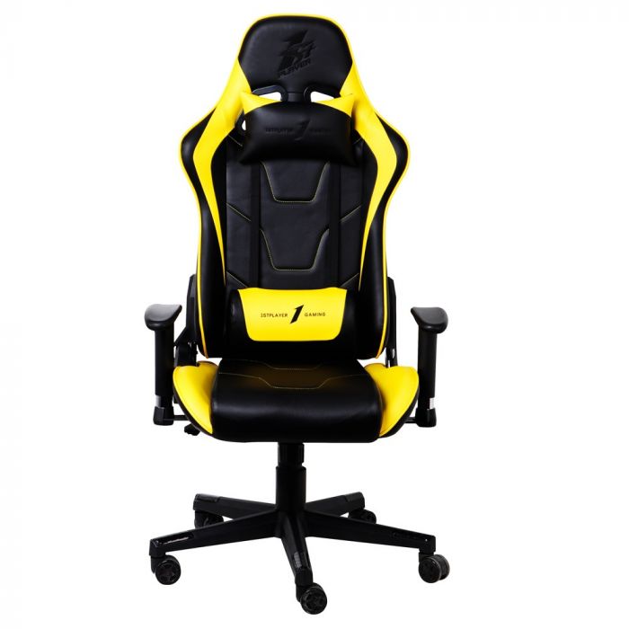 Крісло для геймерів 1stPlayer FK2 Black-Yellow