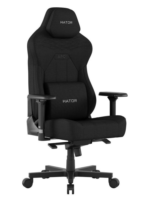 Крісло для геймерів Hator Arc 2 XL Fabric Black (HTC2100)