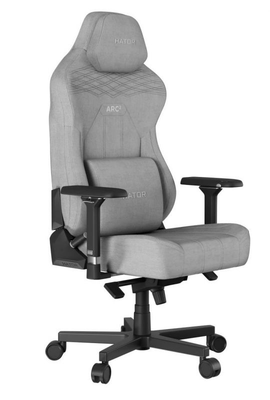 Крісло для геймерів Hator Arc 2 XL Fabric Grey (HTC2106)