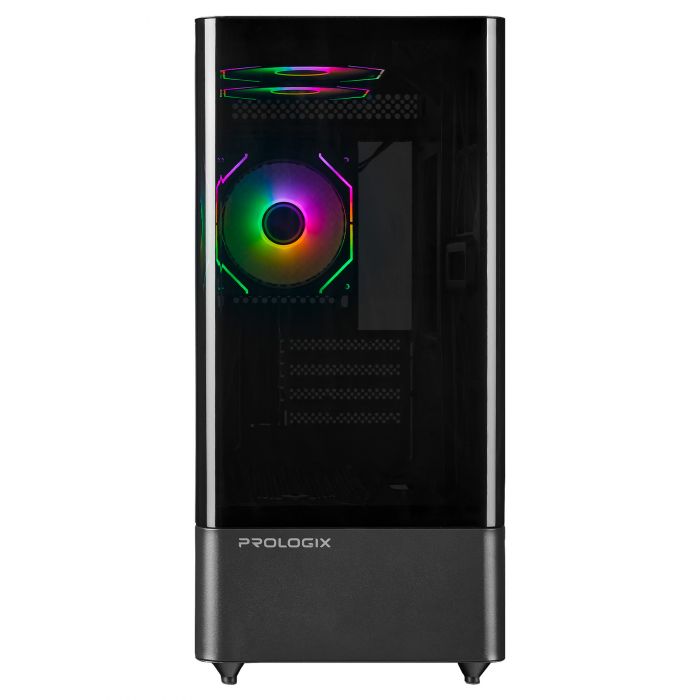 Корпус Prologix Lumi GM-01AB Glass Black