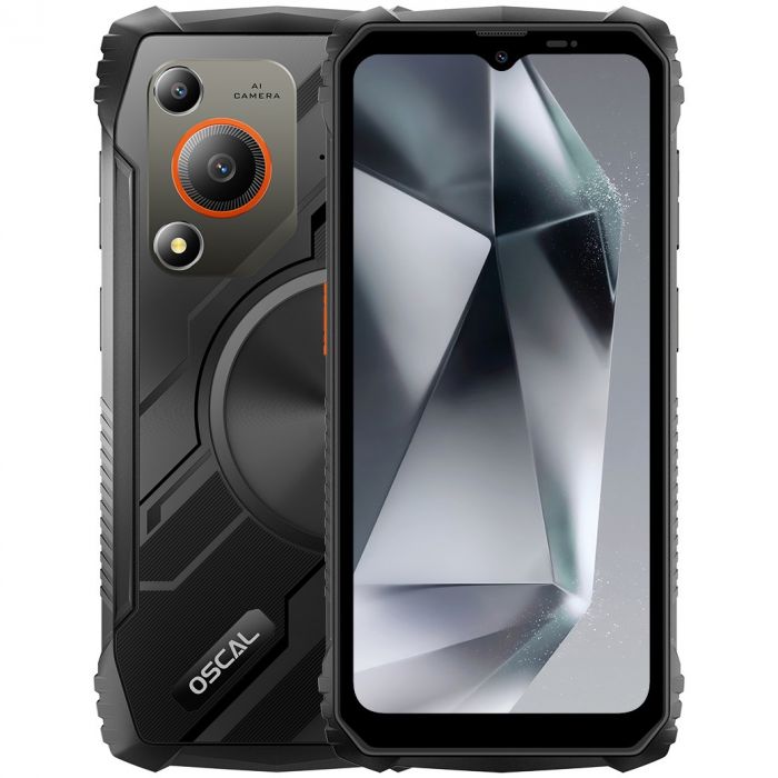 Смартфон Oscal Marine 1 4/128GB Black