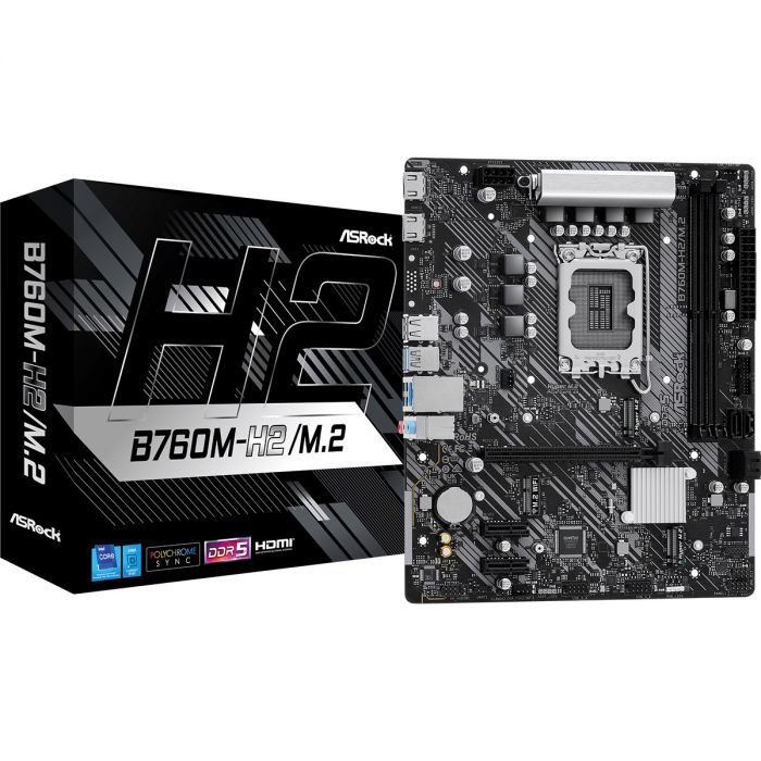 Материнська плата ASRock B760M-H2/M.2 Socket 1700