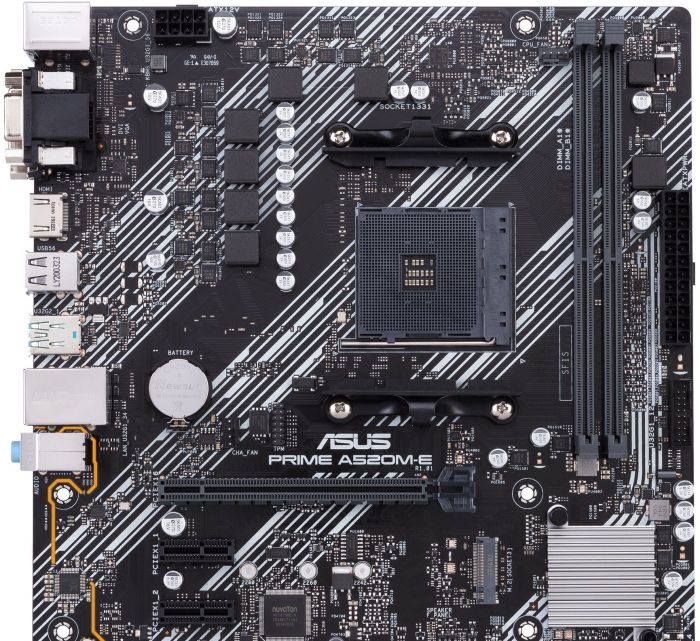 Материнська плата Asus Prime A520M-E/CSM Socket AM4
