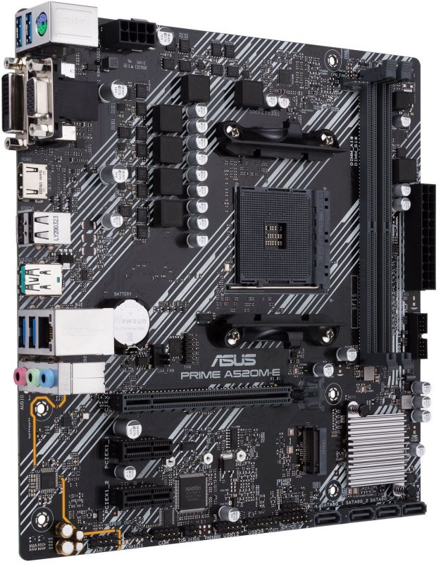 Материнська плата Asus Prime A520M-E/CSM Socket AM4