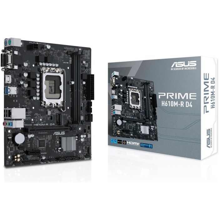 Материнська плата Asus Prime H610M-R D4-SI Socket 1700