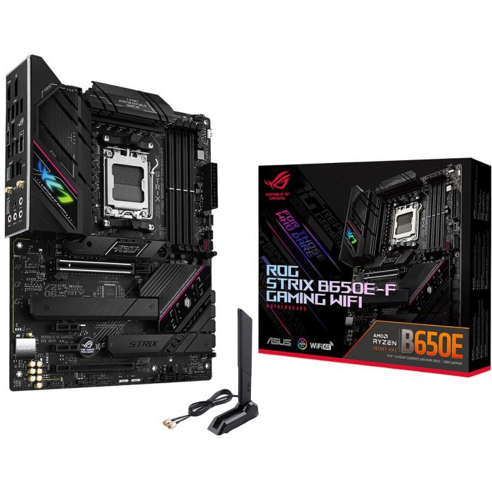 Материнська плата Asus ROG Strix B650E-F Gaming WIFI Socket AM5