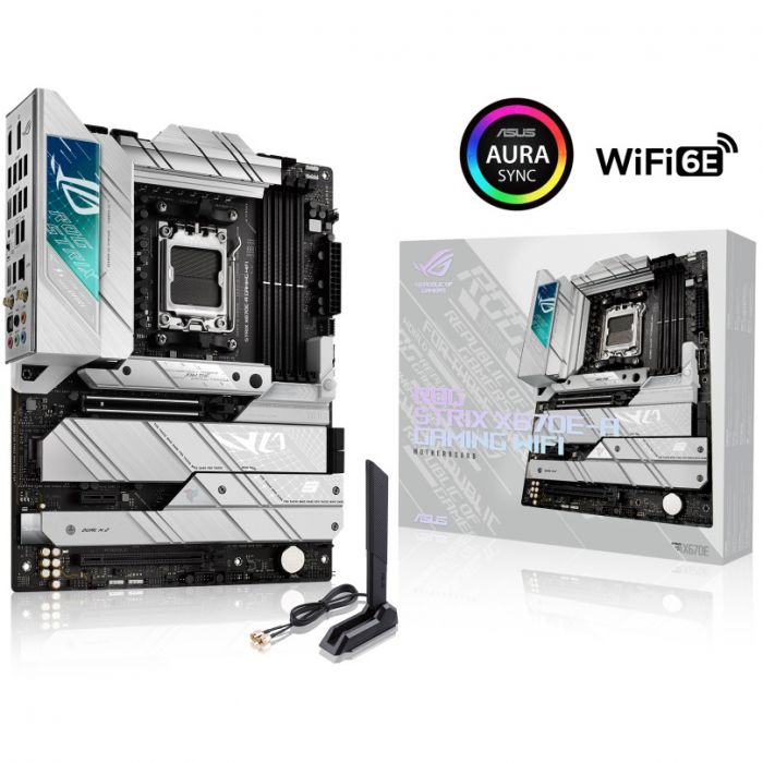 Материнська плата Asus ROG Strix X670E-A Gaming WiFi  Socket AM5