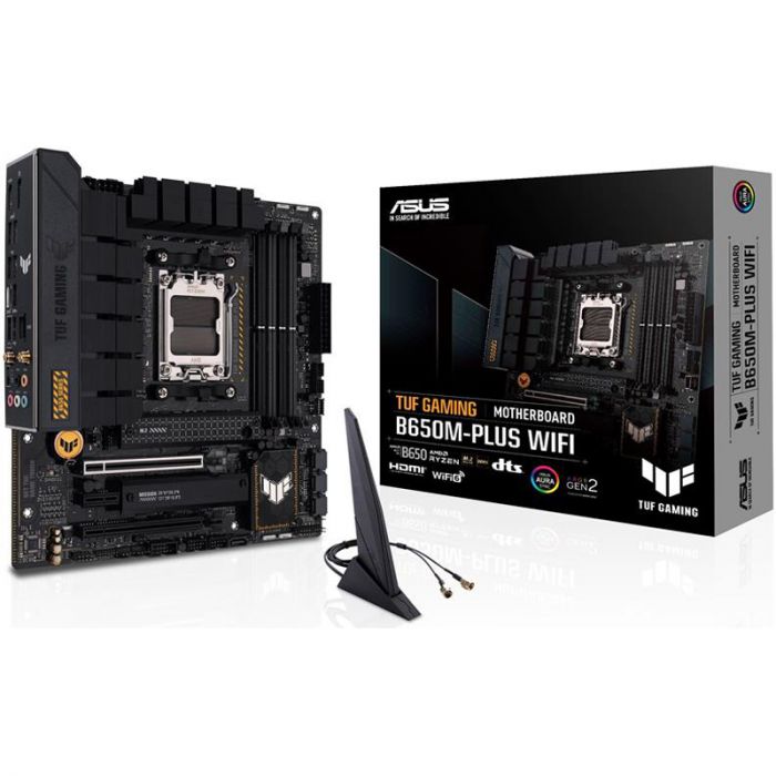 Материнська плата Asus TUF Gaming B650M-PLUS WiFi Socket AM5