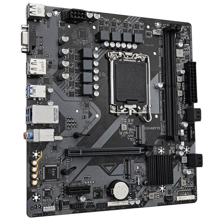 Материнська плата Gigabyte B760M E Socket 1700