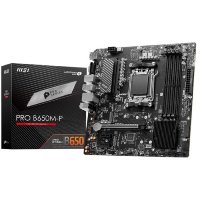 Материнська плата MSI Pro B650M-P Socket AM5