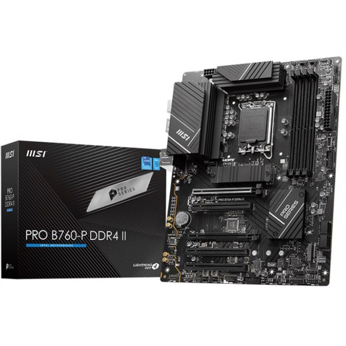 Материнська плата MSI Pro B760-P DDR4 II Socket 1700
