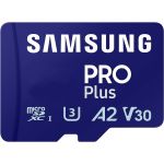 Карта пам`яті MicroSDXC 256GB UHS-I/U3 Samsung Pro Plus R180/W130MB/s + OTG Card reader (MB-MD256SB/WW)