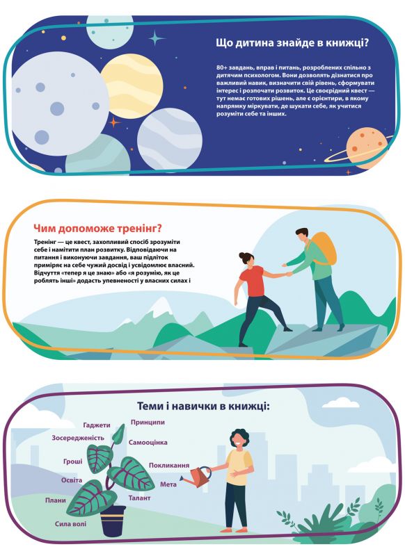 Мрій. Плануй. Досягай. Тренінг із саморозвитку для підлітків №1