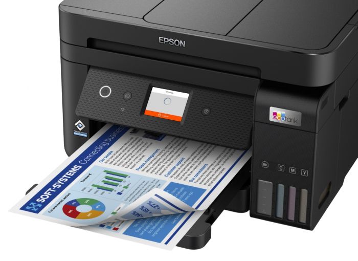 Багатофункціональний пристрій А4 Epson EcoTank L6290 Wi-Fi (C11CJ60406)