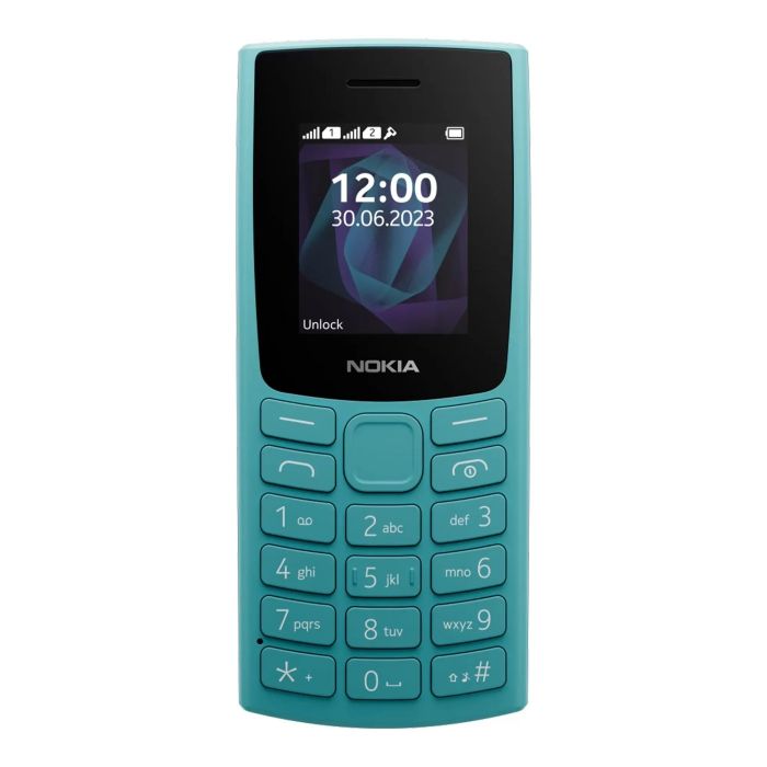 Мобільний телефон Nokia 105 2023 Dual Sim Cyan