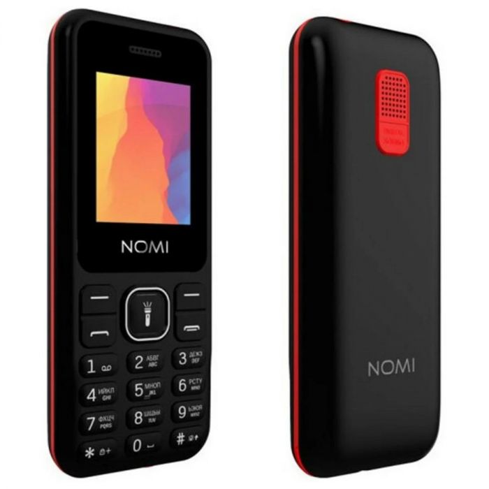Мобiльний телефон Nomi i1880 Dual Sim Red