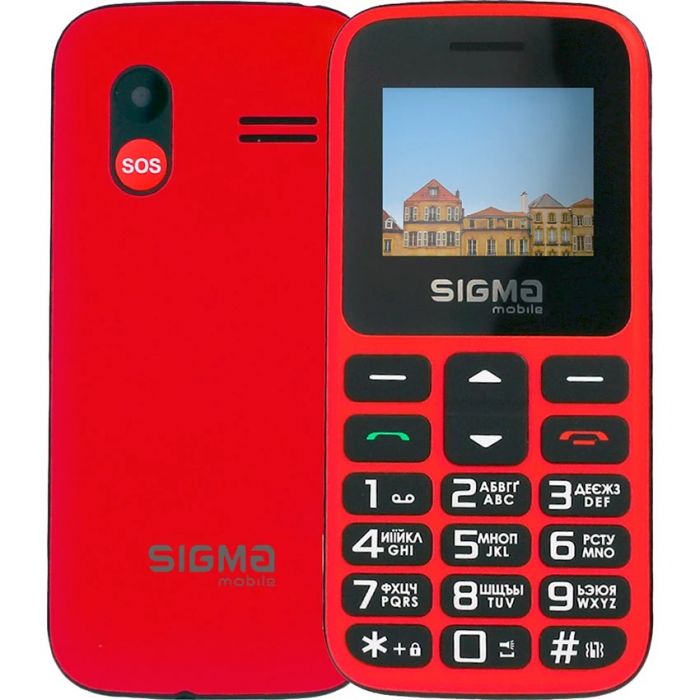 Мобільний телефон Sigma mobile Comfort 50 Hit 2020 Dual Sim Red (4827798120958)