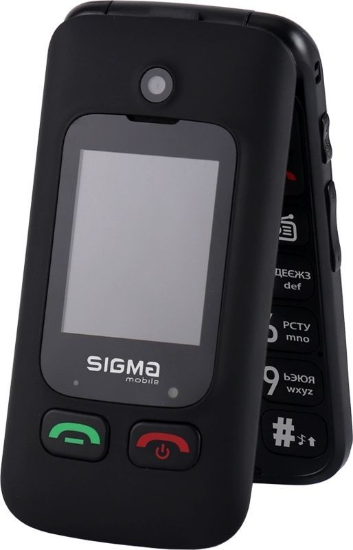 Мобiльний телефон Sigma mobile Comfort 50 Shell Duo Type-C Dual Sim Black (4827798212523)
