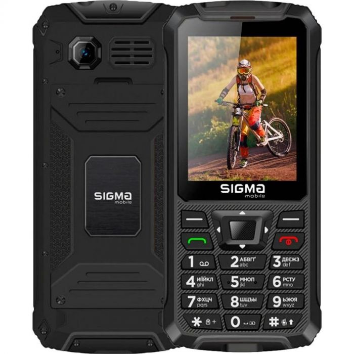 Мобільний телефон Sigma mobile X-treme PR68 Type-C Dual Sim Black (4827798122419)