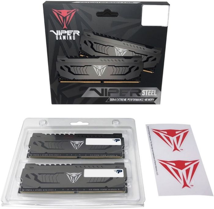 Модуль пам`яті DDR4 2x32GB/3200 Patriot Viper Steel (PVS464G320C6K)