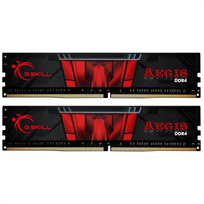 Модуль пам`ятi DDR4 2x8GB/2666 G.Skill Aegis (F4-2666C19D-16GIS)
