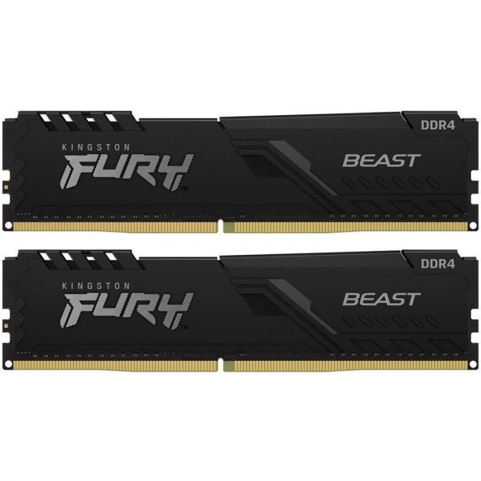 Модуль пам`ятi DDR4 2x8GB/3200 Kingston Fury Beast Black (KF432C16BBK2/16)