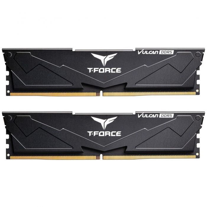 Модуль пам`ятi DDR5 2x16GB/6000 Team T-Force Vulcan Black (FLBD532G6000HC38GDC01)