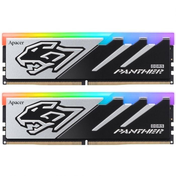 Модуль пам`ятi DDR5 2x16GB/6400 Apacer Panther RGB (AH5U32G64C5529BAA-2)