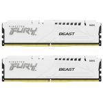 Модуль пам`яті DDR5 2x32GB/5200 Kingston Fury Beast White (KF552C40BWK2-64)
