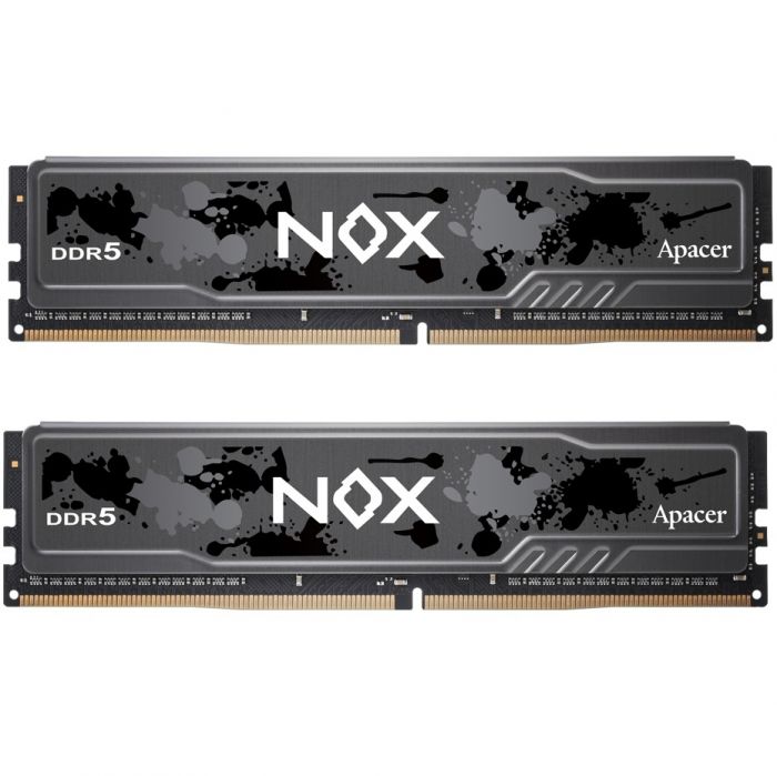 Модуль пам`ятi DDR5 2x32GB/5600 Apacer NOX (AH5U64G56C522MBAA-2)