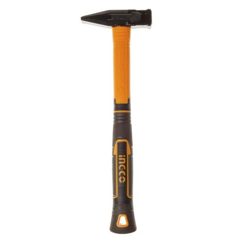 Молоток слюсарний фібергласове руківʼя 500 г INGCO