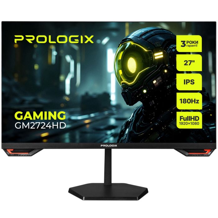 Монітор Prologix Gaming 27" GM2724HD IPS Black 180Hz
