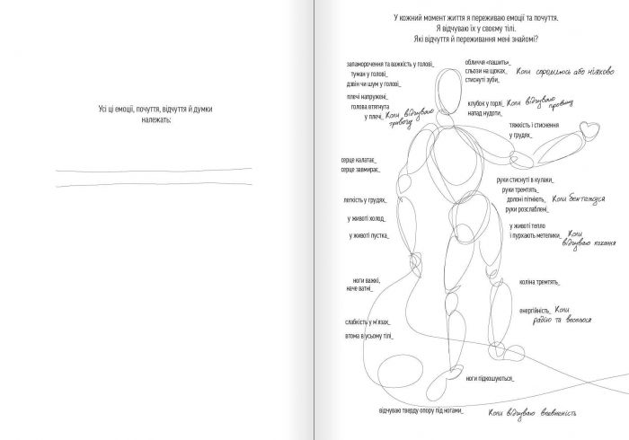 Мій щоденник емоцій. Я відчуваю... Що? 