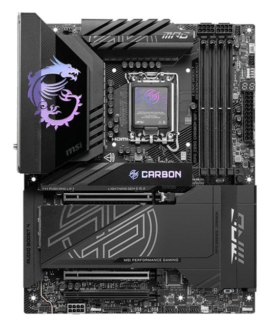 Материнська плата MSI MPG Z890 Carbon WiFi Socket 1851