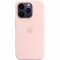 Чохол-накладка Apple Silicone Case with MagSafe для Apple iPhone 14 Pro Chalk Pink (MPTH3)