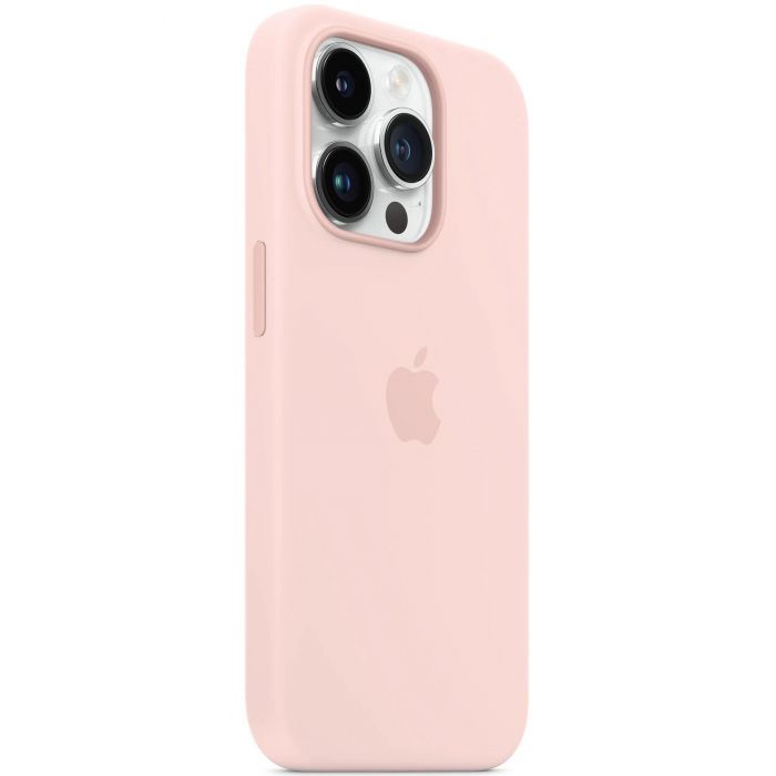 Чохол-накладка Apple Silicone Case with MagSafe для Apple iPhone 14 Pro Chalk Pink (MPTH3)