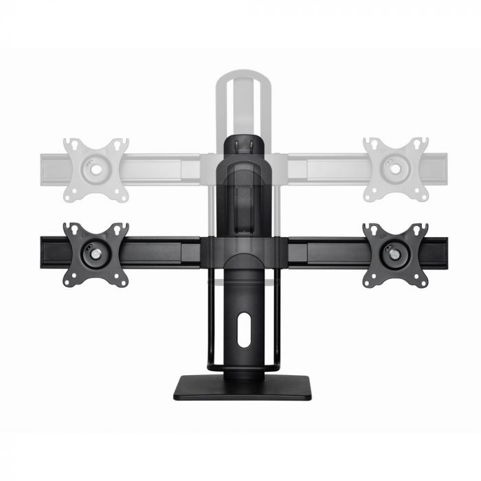 Кронштейн Gembird MS-D2-01 (VESA100х100) (для 2-х моніторів)