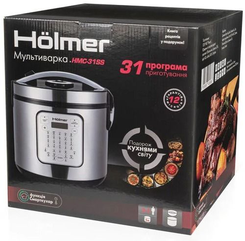 Мультиварка Holmer HMC-31SS
