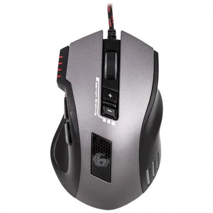 Миша Gembird MUSG-004 Black, Grey USB