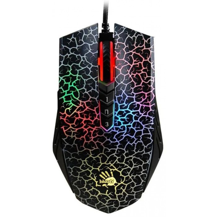 Миша A70A Bloody Crackle Black USB