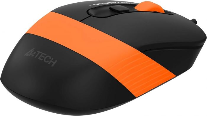 Миша A4Tech FM10 Black/Orange