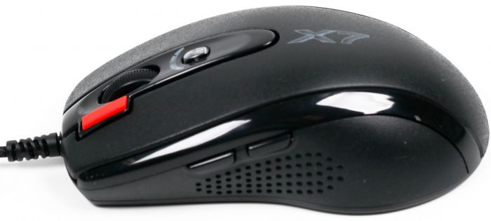 Миша A4Tech X-710BK Black USB + килимок A4Tech X7-200MP