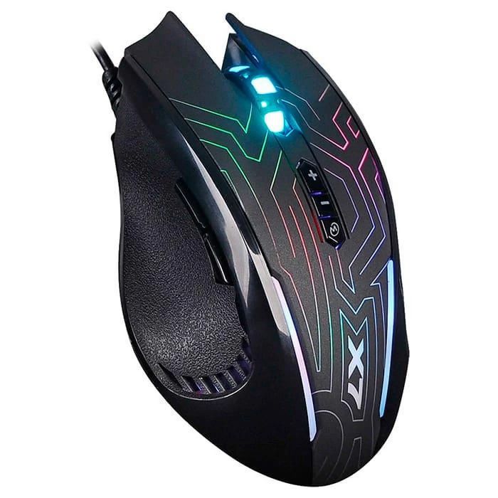 Миша A4Tech X87 Oscar Neon Black USB